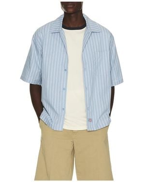 Dickies Venedocia Stripe Shirt - Blue