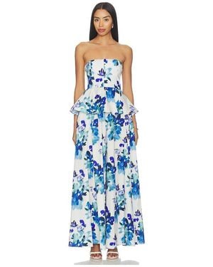 MISA Los Angles Vestido Mattea En ,Royal Talla (También En Xxs, Xs, S) - Azul
