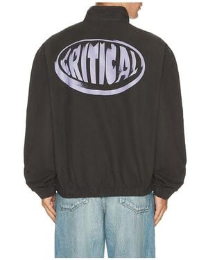 Critical Slide Madness Pop Anorak - Black