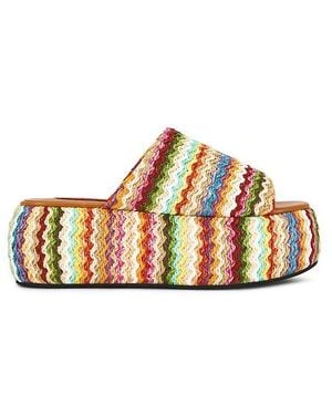 Simon Miller Cloudy Platform Sandal - Multicolour