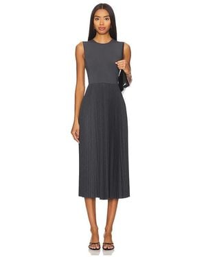 Theory Pleated Dress - Black