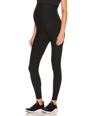 Beyond Yoga Spacedye Love The Bump Maternity Pocket Midi Legging - Black