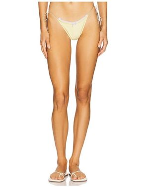 Bananhot Flora Bikini Bottom - White