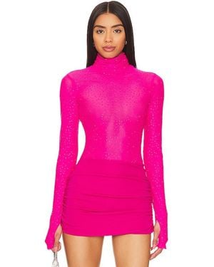 AFRM Body Mit Strass Milo - Pink