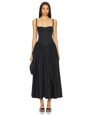 Tularosa Emma Midi Dress - Black