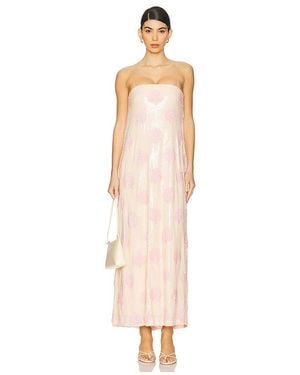 Show Me Your Mumu Midi-Kleid Lizzy - Weiß