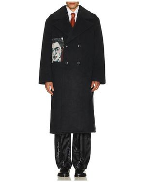 Kidsuper Mantel Jacquard Patches - Schwarz