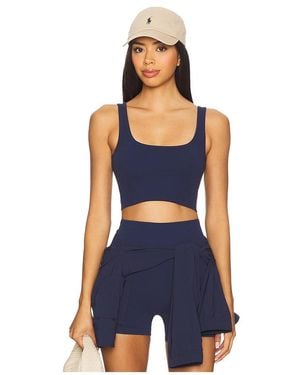 WellBeing + BeingWell Stretchwell Wren Tank - Blue