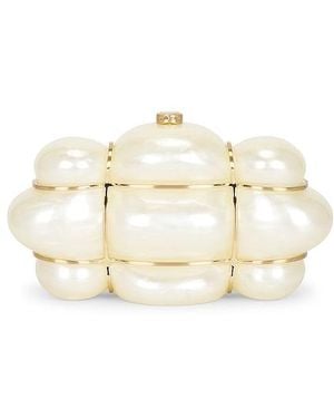 Cult Gaia Bolla Clutch - White