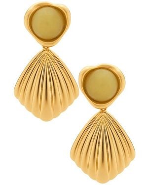 Lelet Goldie Drop Earrings - Metallic