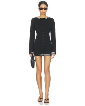 SNDY'S Beverly Knit Mini Dress - Black