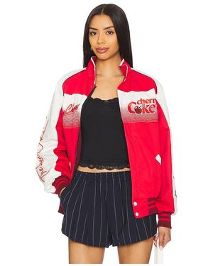 The Laundry Room Very Cherry Coke Racing Jacket - Red