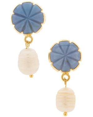 DANNIJO Morgan Earrings - Blue