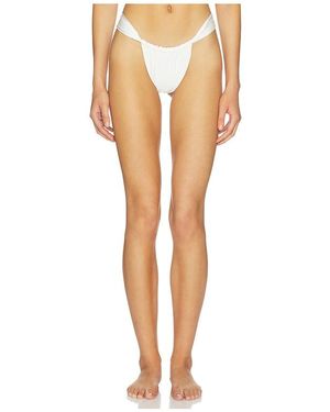 Divino Seas Abigaelle Bikini Bottom - White