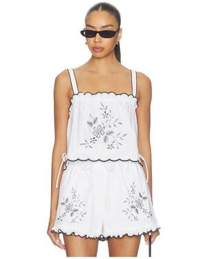 Astr Sadie Top - White