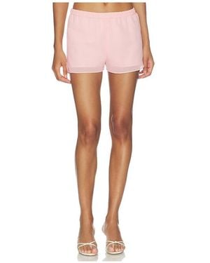 Amanda Uprichard Mariko Short - Pink
