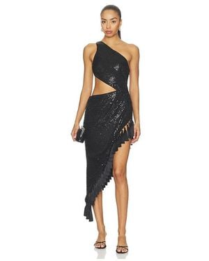 Lovers + Friends Cordelia Beaded Gown - Black