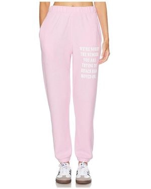 Boys Lie 1-800 Revamped Mac Slim Joggers - Pink