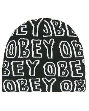 Obey Beanie - Schwarz
