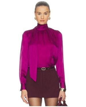 Ulla Johnson Ornament Blouse - Purple
