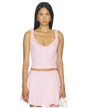 MAJORELLE Celia Top - Pink