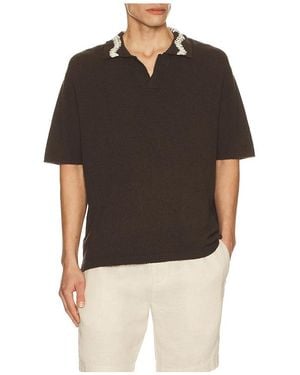 Commas Polohemd - Schwarz