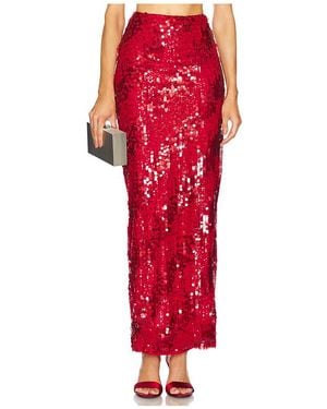 Michael Costello X Revolve Marlene Skirt - Red
