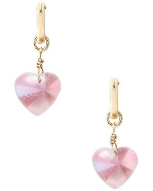 Brinker & Eliza Ohrringe Muse - Lila