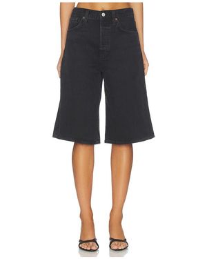 Agolde Shorts Ramona - Schwarz