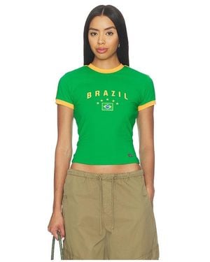 Hype and Vice Brazil Goalie Tee - Green