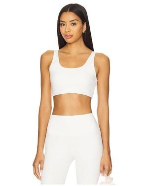 Splits59 Airweight Rib Sports Bra - White