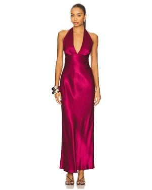 SNDY'S Leslie Maxi Dress - Red