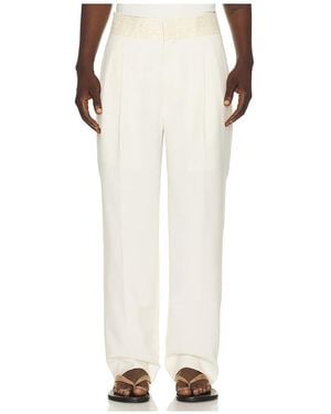 Sanēa Chawi Tailored Trousers - White
