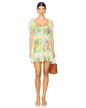 Show Me Your Mumu Annabelle Mini Dress - Yellow