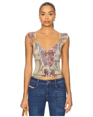 DIESEL Fiore Top - Blue