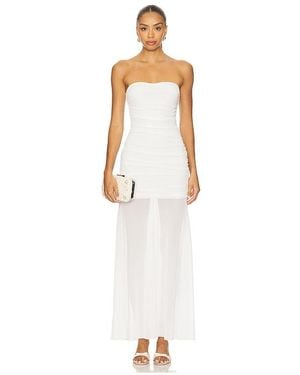Amanda Uprichard Kleid Leo - Weiß