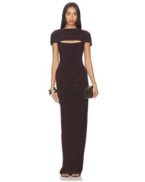 Lovers + Friends Selene Gown - Brown