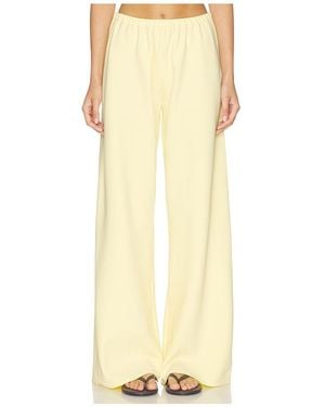 La Ligne Crepe Colby Pants - Natural