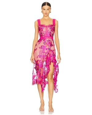 Bronx and Banco Midi-Kleid Eva - Pink
