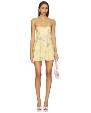 MAJORELLE Maizie Mini Dress - Natural