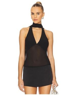 MAJORELLE Riviera Top - Black