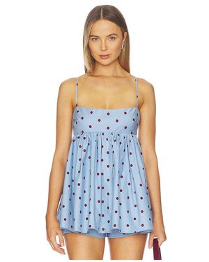 Stone Cold Fox X Revolve Florence Top En Color Azul Talla (También En M)