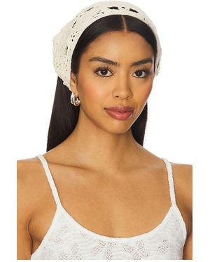 Casa Clara Nora Hand Knit Headscarf - Blue