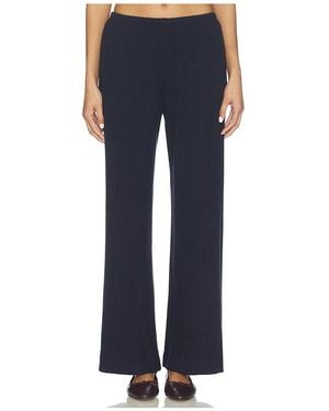 DONNI. The Sweater Rib Simple Pant - Blue