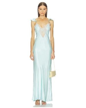 Bardot Ivy Lace Detail Maxi Dress - White