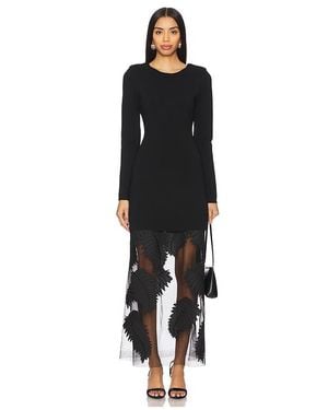 Aje. Strick Midikleid Wilder - Schwarz