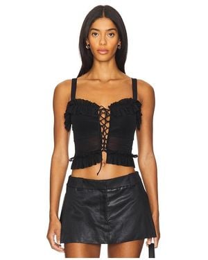 OW Collection Claire Top - Black