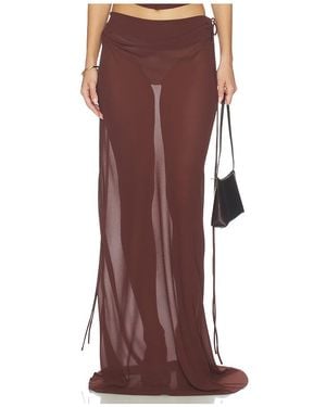 Natalie Rolt Allira Skirt - Brown