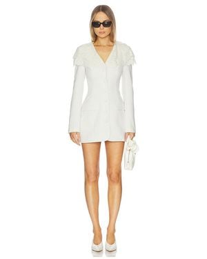 Stone Cold Fox X Revolve Bonnie Blazer Dress - White