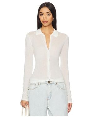 Lioness Banks Long Sleeve Top - White